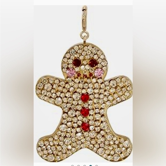 NWT Betsey Johnson gingerbread necklace - Picture 4 of 4